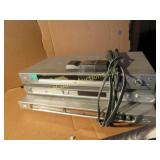 3 DVD players 1 has remote
