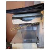 wood paper holder briefcase hand towel dispenser