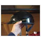 Harley Davidson motorcycle half helmet