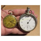 2 pocket watches both Elgin