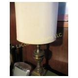 vintage brass table lamp