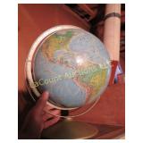world globe Rand McNally