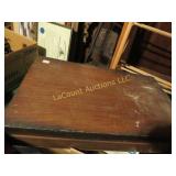wood silverware box