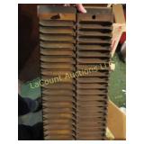 antique wood cigar mold