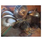 assorted vintage lights lamps
