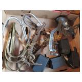 brass wall hooks meat grinder animal traps