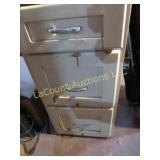 antique wood drawer filing cabinet