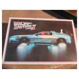 back to the future model kit started
