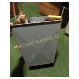 metal trash can lights old sprayers saw bike stand