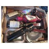 assorted booze apothecary bottles