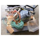 extension cord squirrel baffle shoe shine kit