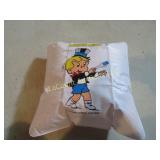 vintage inflatable Richie Rich pillow double side