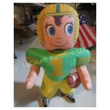 vintage Inflatable Green Bay Packer player