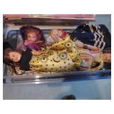 assorted vintage dolls sleepy eyes
