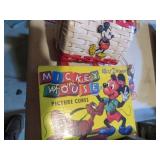 vintage mickey mouse picture cubes girls purse