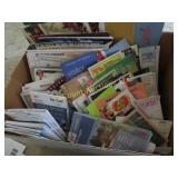 assorted travel brochures & maps