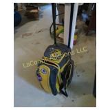 Green Bay Packer double ball bowling bag w balls