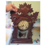 antique pendulum clock w key