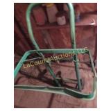 metal cart w bag holder