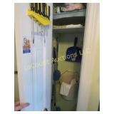 all in closet Stanley screw drivers cleaning tools