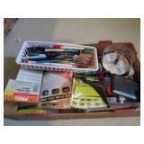 assorted office supplies