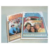 2 Vintage Dukes of Hazzards coloring activity book