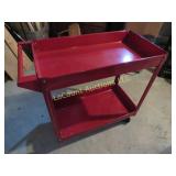nice wheeled shop cart