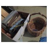 assorted frames basket