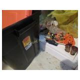 tote w assorted halloween fall  decor
