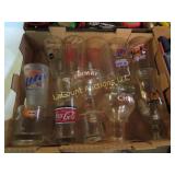 beer glasses coke A & W