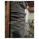 apx 150 18" square foam floor tiles