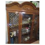 all glassware in cabinet barware