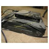 Sharp vcr player & zenith converter box