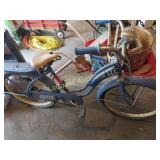 vintage womens bicycle w light