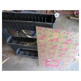 wheeled can bottle storage cart new storage box