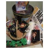 Green Bay Packer lot tin sign mugs football items