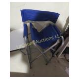 folding chair w side table