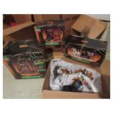 Lemax halloween village houses accessories
