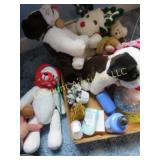 assorted plush 2 Valley Bank St Bernards