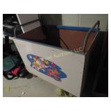 vintage toy box circus theme