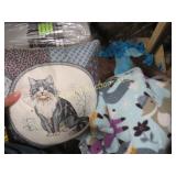 cat pillow & blanket new fleece blanket