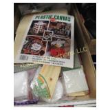 assorted plastic canvas crafting supplies patterns