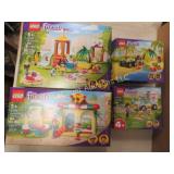 4 Lego Friends 41698 41705 41694 41697