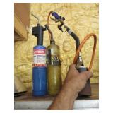 flame thrower  fuel cans