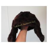 Beaver flap hat made in poland