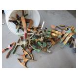 pail of many clamps