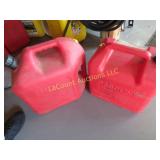 2 gas cans