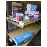 assorted new car parts filter speakers
