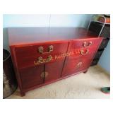 Asian inspired dresser Landstrom furniture Co