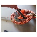 Black & Decker 22" hedge trimmer w extension cord